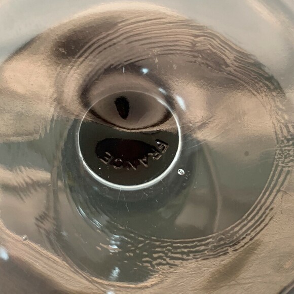 Luminarc Arcoroc Ruby Red Clear Stem Glass Sherbert Compote Lot of 5 - Picture 10 of 11